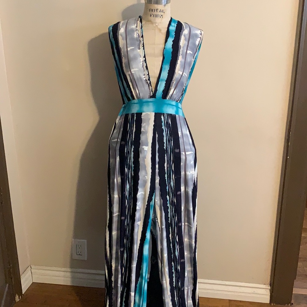 New stripe jumpsuit pants